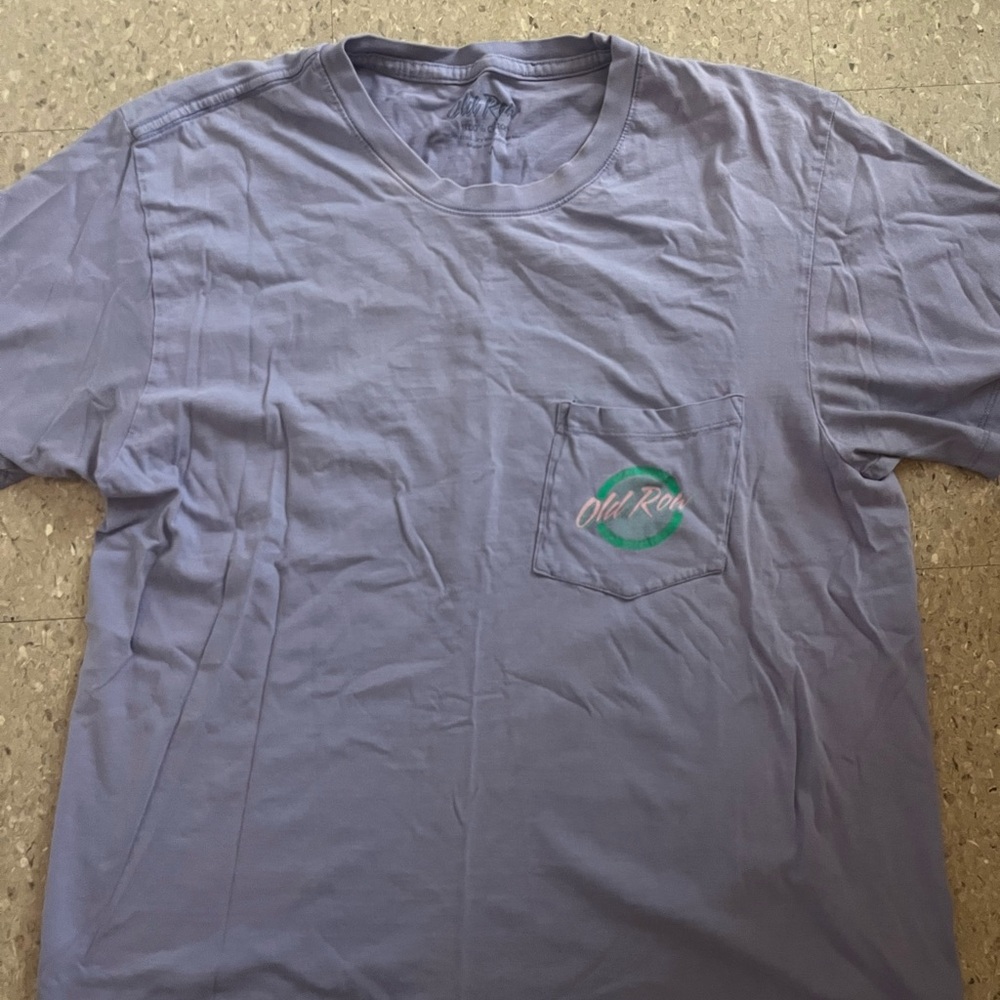 Old Row Women's Lavender Pocket Tee